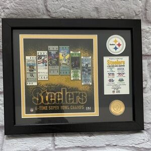 Steelers Super Bowl Champs Framed Memorabilia